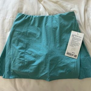 lululemon athletica Teal Mini Skirt
